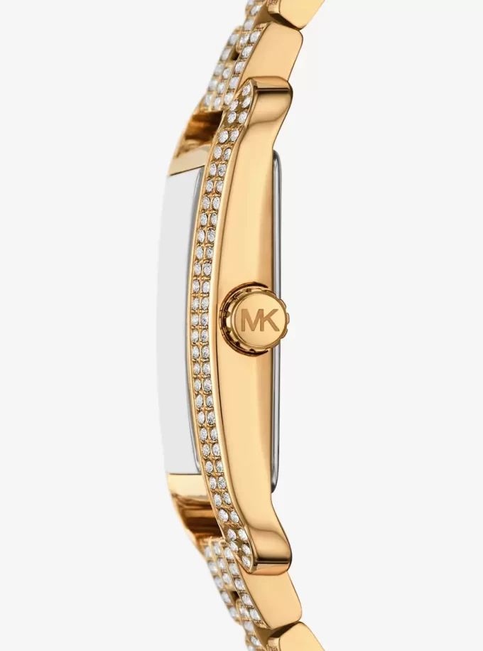 Reloj Monroe Pavé en tono dorado Reloj Monroe Pavé en tono dorado