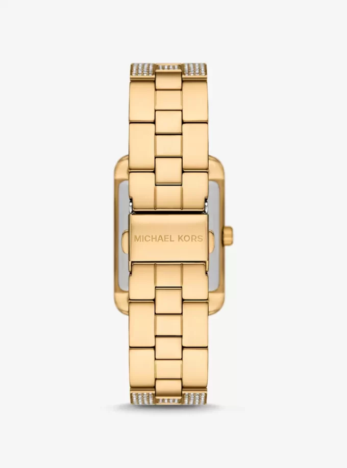 Reloj Monroe Pavé en tono dorado Reloj Monroe Pavé en tono dorado