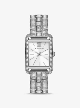 Reloj Monroe Pavé plateado