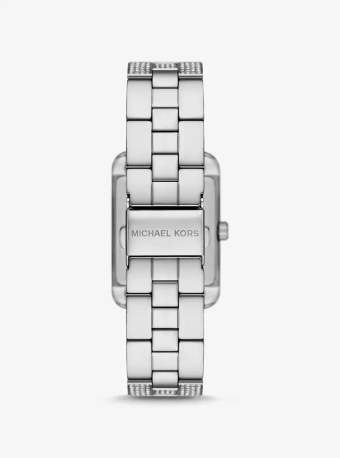 Reloj Monroe Pavé plateado Reloj Monroe Pavé plateado