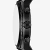 Reloj panorámico de gran tamaño en tono negro Reloj panorámico de gran tamaño en tono negro