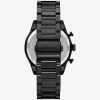 Reloj panorámico de gran tamaño en tono negro Reloj panorámico de gran tamaño en tono negro