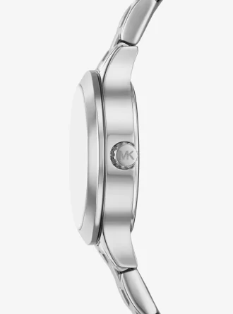 Reloj pequeño Aspyn Pavé plateado Reloj pequeño Aspyn Pavé plateado