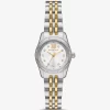 Reloj pequeño Lexington Pavé de dos tonos Reloj pequeño Lexington Pavé de dos tonos