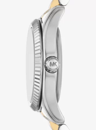 Reloj pequeño Lexington Pavé de dos tonos