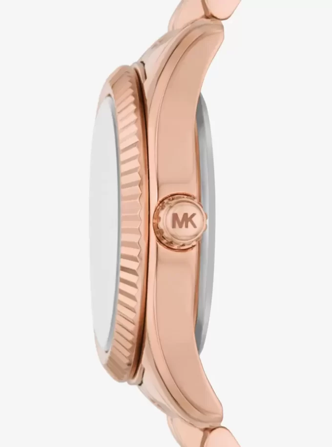 Reloj pequeño Lexington Pavé en tono oro rosa Reloj pequeño Lexington Pavé en tono oro rosa