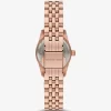 Reloj pequeño Lexington Pavé en tono oro rosa Reloj pequeño Lexington Pavé en tono oro rosa