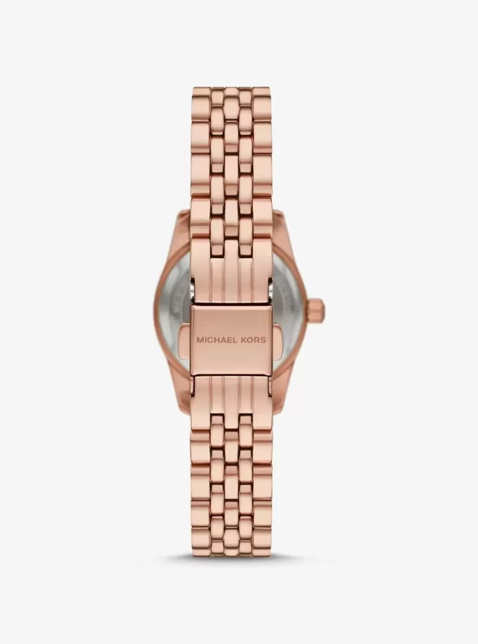 Reloj pequeño Lexington Pavé en tono oro rosa Reloj pequeño Lexington Pavé en tono oro rosa