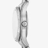 Reloj pequeño Lexington Pavé plateado Reloj pequeño Lexington Pavé plateado
