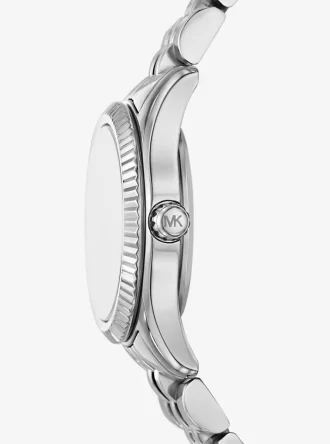Reloj pequeño Lexington Pavé plateado