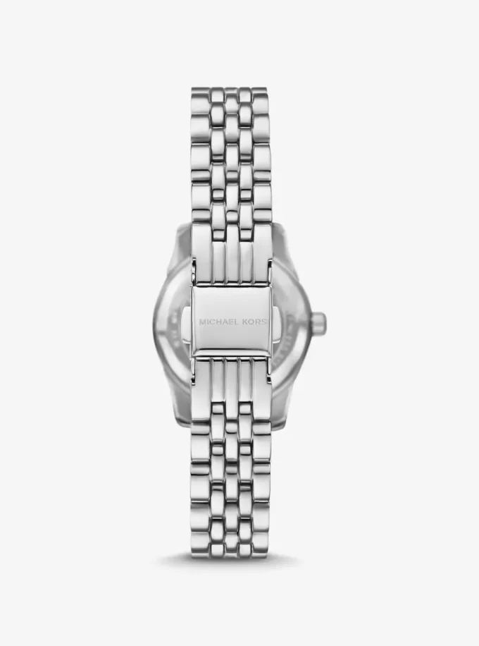 Reloj pequeño Lexington Pavé plateado Reloj pequeño Lexington Pavé plateado
