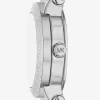 Reloj Petite Billie en tono plateado esmerilado