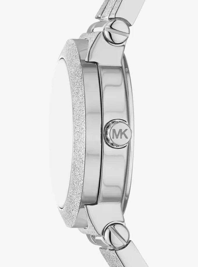 Reloj Petite Billie en tono plateado esmerilado