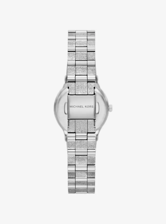 Reloj Petite Billie en tono plateado esmerilado