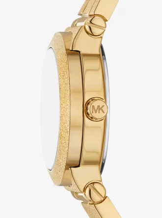 Reloj Petite Billie Frosted Gold-Tone