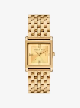 Reloj Petite Georgie en tono dorado
