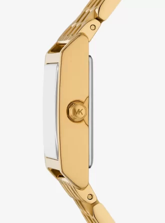 Reloj Petite Georgie en tono dorado