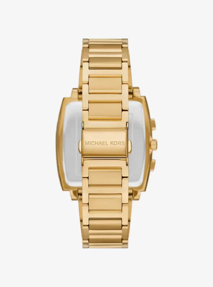 Reloj Rhys de gran tamaño en tono dorado Reloj Rhys de gran tamaño en tono dorado