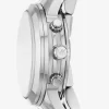Reloj Runway de acero inoxidable rodiado con triple envoltura Reloj Runway de acero inoxidable rodiado con triple envoltura