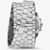 Reloj Runway de acero inoxidable rodiado con triple envoltura Reloj Runway de acero inoxidable rodiado con triple envoltura