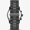 Reloj Runway extragrande en tono negro Reloj Runway extragrande en tono negro