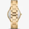 Reloj Slim Runway de eslabones dorados Reloj Slim Runway de eslabones dorados