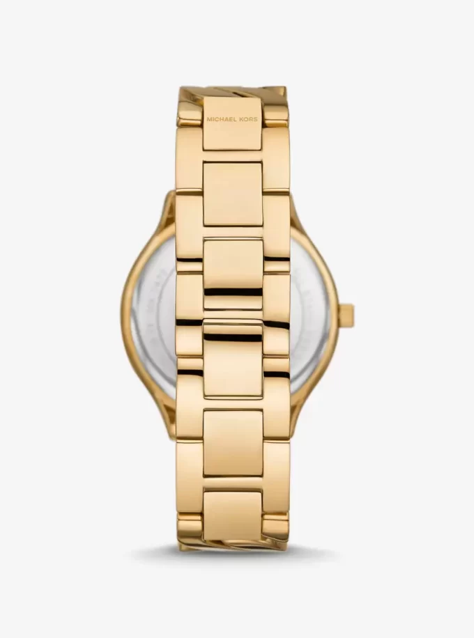 Reloj Slim Runway de eslabones dorados Reloj Slim Runway de eslabones dorados