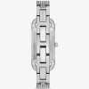 Reloj tipo brazalete plateado con pavé Mini Empire Reloj tipo brazalete plateado con pavé Mini Empire