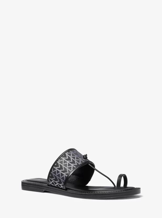 Sandalia Ashtin MK2000 de jacquard con logotipo