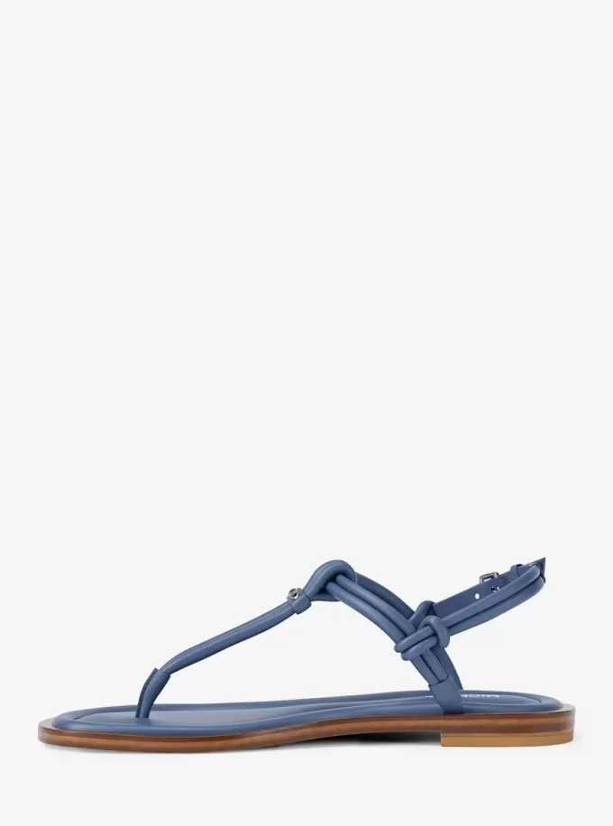 Sandalia Astra de piel con tira en T Sandalia Astra de piel con tira en T