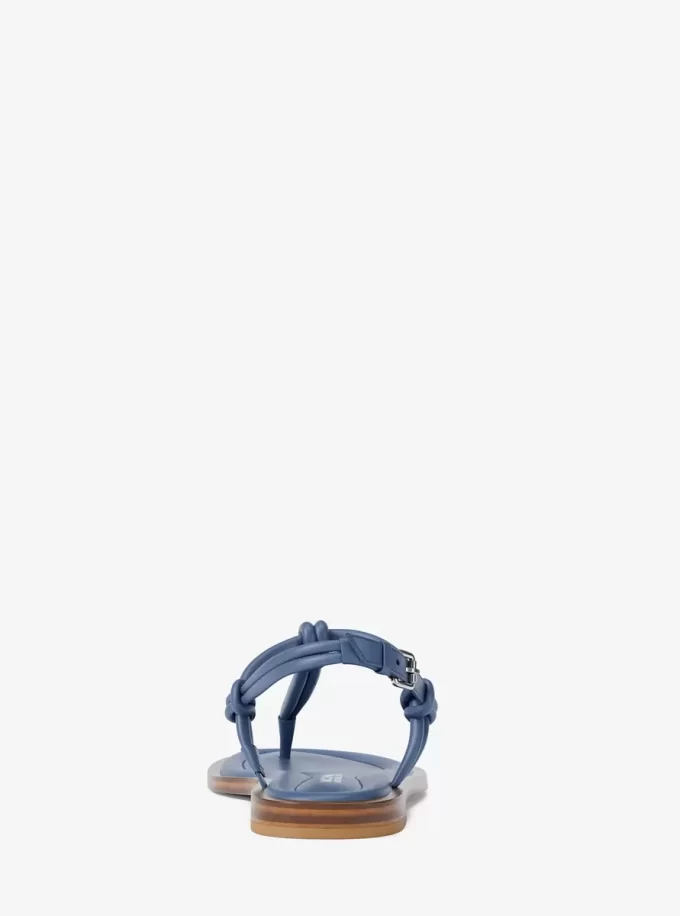 Sandalia Astra de piel con tira en T Sandalia Astra de piel con tira en T