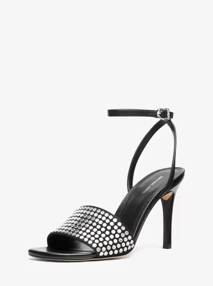 Sandalia de piel con tachuelas Elyse Sandalia de piel con tachuelas Elyse