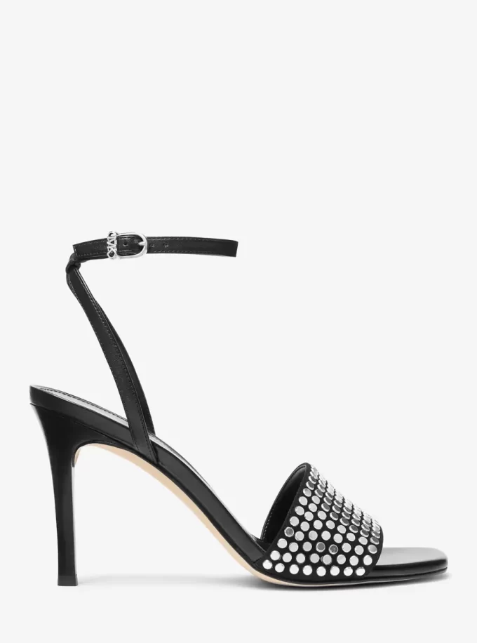 Sandalia de piel con tachuelas Elyse Sandalia de piel con tachuelas Elyse