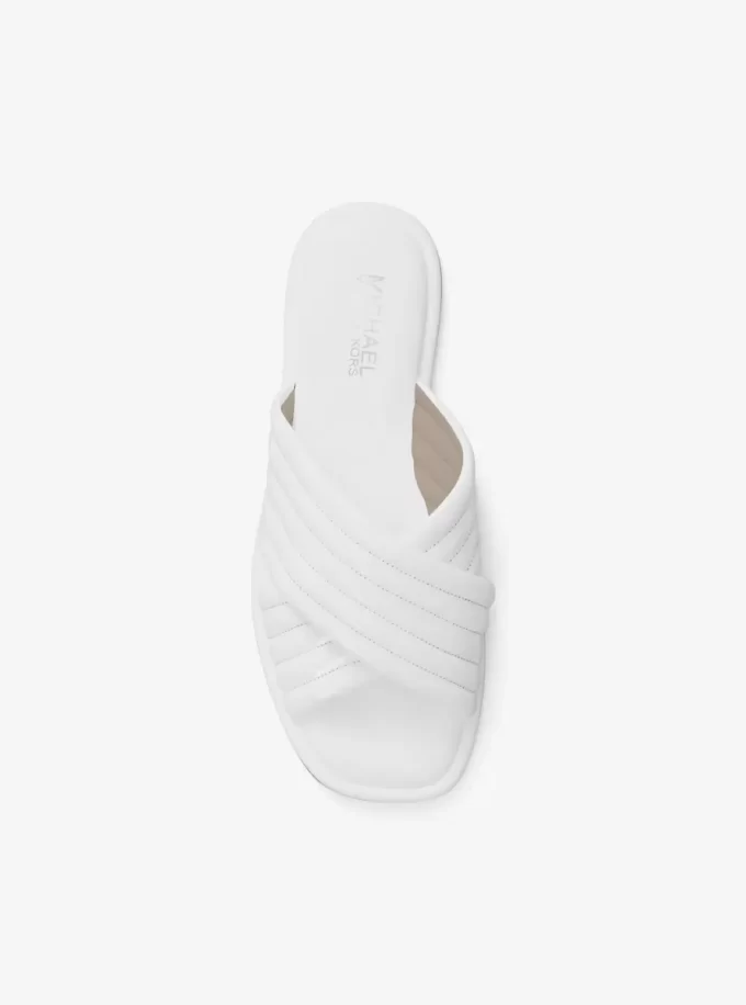 Sandalia tipo slide Portia Patent Sandalia tipo slide Portia Patent