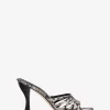 Sandalias Haisley de piel con relieve de serpiente Sandalias Haisley de piel con relieve de serpiente