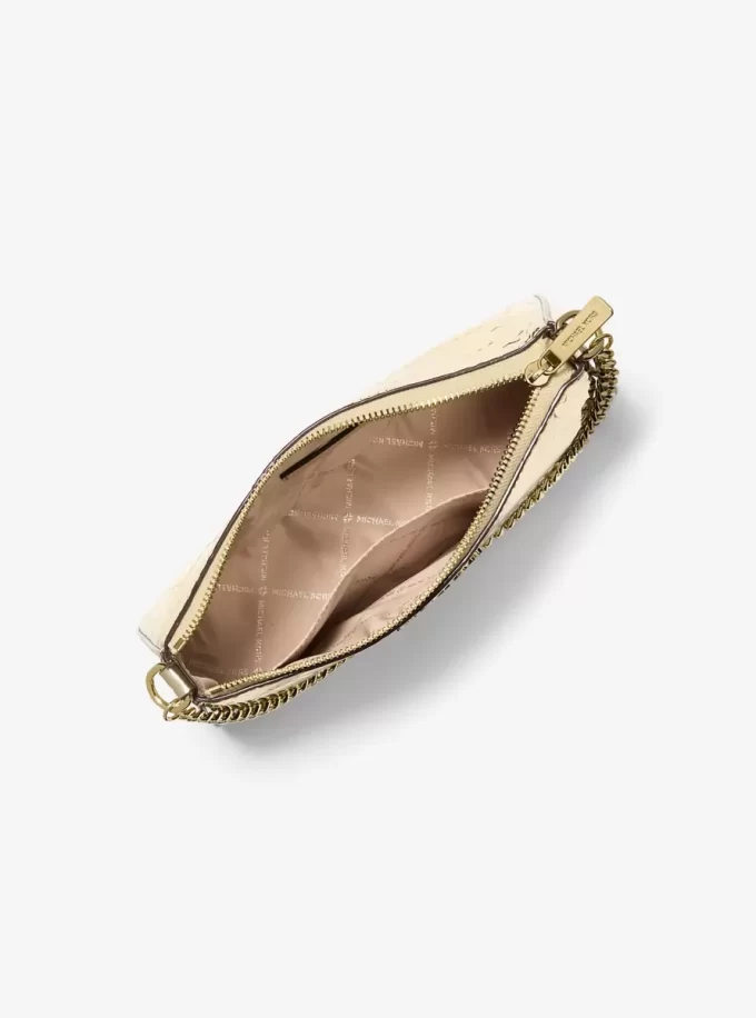 Set de regalo de cartera y tarjetero mediano con logotipo metálico grabado de Jet Set Set de regalo de cartera y tarjetero mediano con logotipo metálico grabado de Jet Set