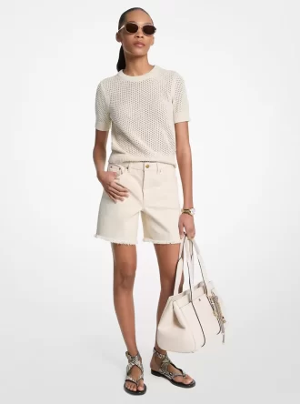 Shorts vaqueros estilo boyfriend