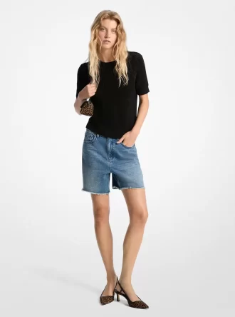 Shorts vaqueros estilo boyfriend
