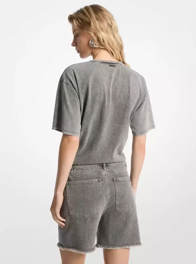 Shorts vaqueros estilo boyfriend Shorts vaqueros estilo boyfriend
