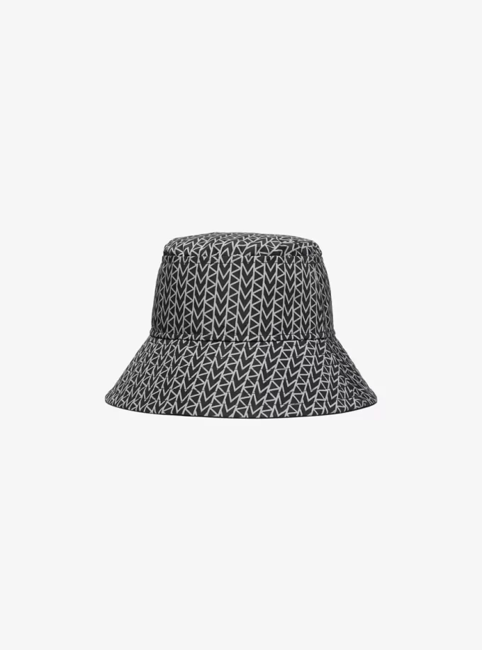 Sombrero de pescador con jacquard y logotipo MK2000 Sombrero de pescador con jacquard y logotipo MK2000