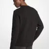 Suéter de algodón jacquard con logotipo Suéter de algodón jacquard con logotipo