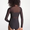 Traje de baño con cremallera de nailon elástico Traje de baño con cremallera de nailon elástico