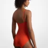 Traje de baño fruncido