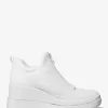 Zapatillas de cuña con cremallera y malla Emmy Zapatillas de cuña con cremallera y malla Emmy