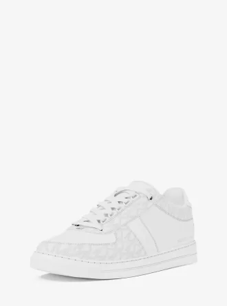 Zapatillas de cuero y logo de Brady Signature
