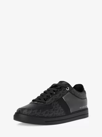 Zapatillas de cuero y logo de Brady Signature