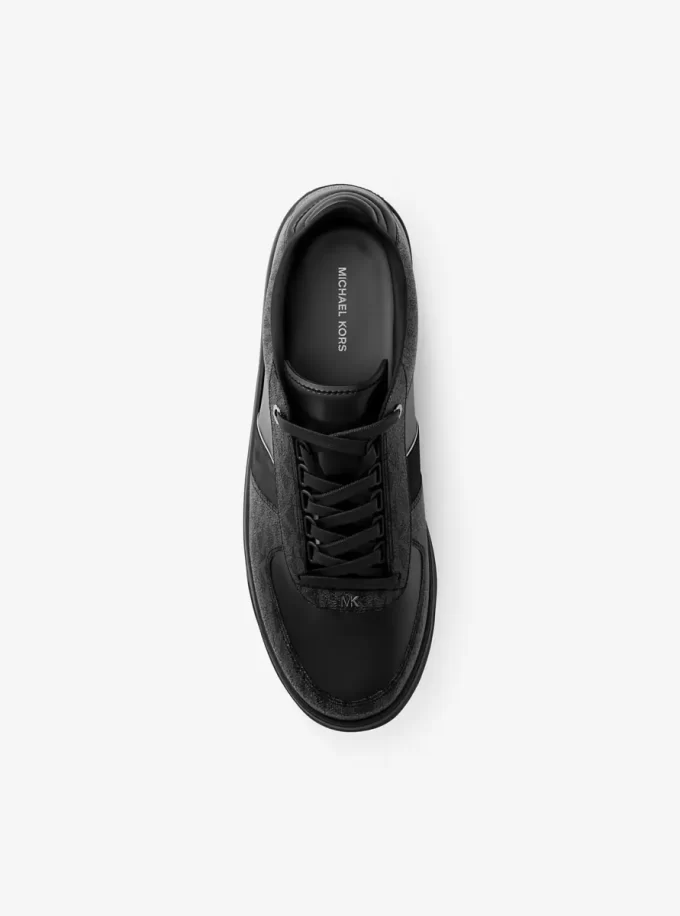 Zapatillas de cuero y logo de Brady Signature Zapatillas de cuero y logo de Brady Signature