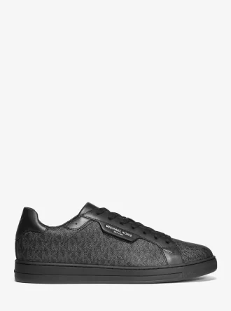 Zapatillas de cuero y logotipo de Keating