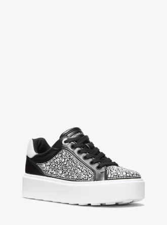 Zapatillas de plataforma con adornos Romey