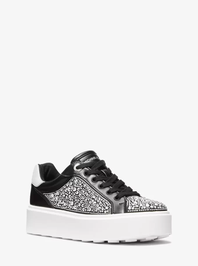 Zapatillas de plataforma con adornos Romey Zapatillas de plataforma con adornos Romey